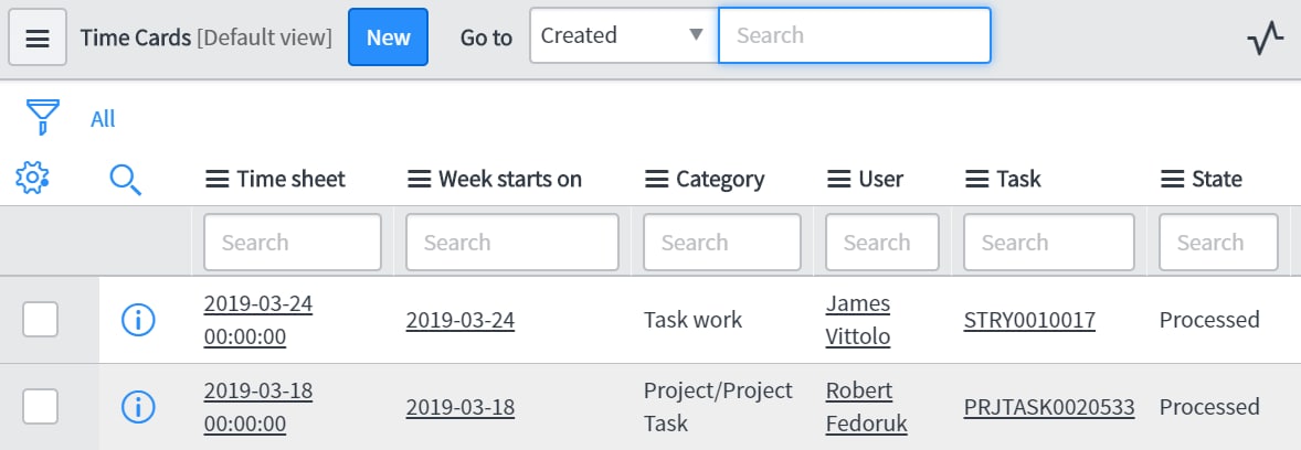 Servicenow Project Tracker Time tracking on Stories in a Project Agile Phase - ServiceNow Community