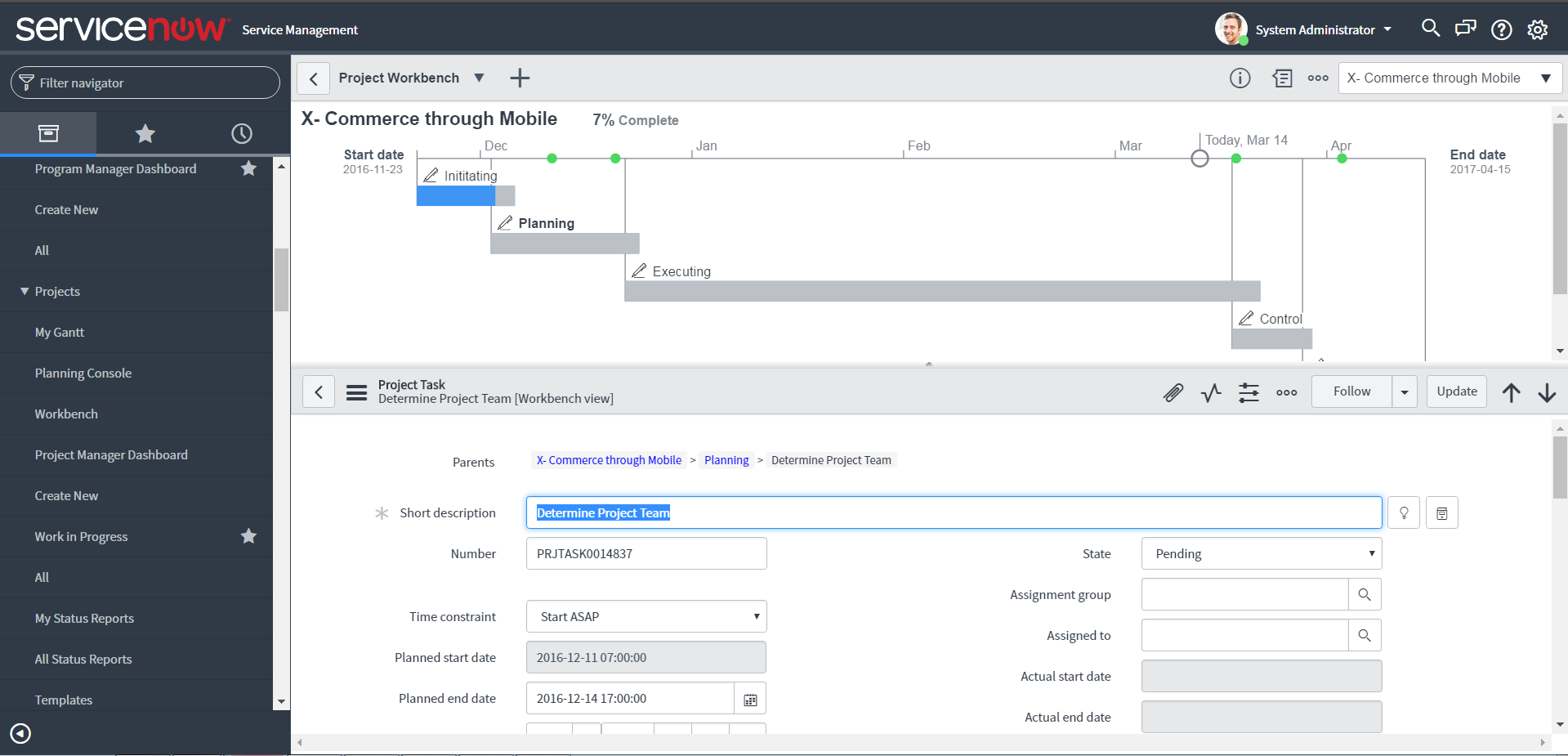 How to provide limited ability to Delete Project T... - ServiceNow ...