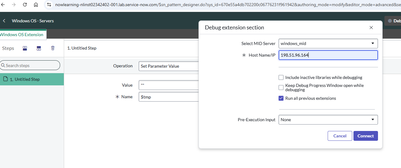 Solved: Errors Connecting to Debug for Extend Windows OS ...