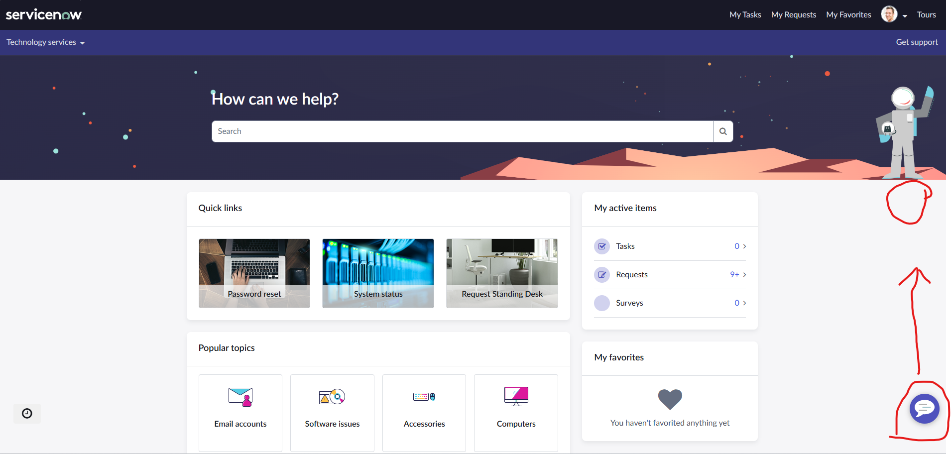 Solved: Virtual Agent Icon on Employee Portal - ServiceNow Community