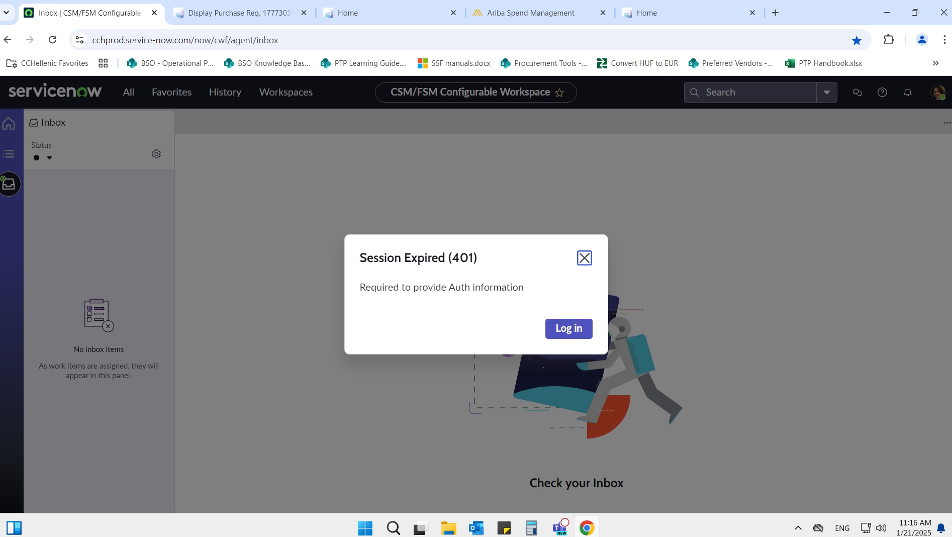 Agent has experienced logging off issue from CSM/F... - ServiceNow ...