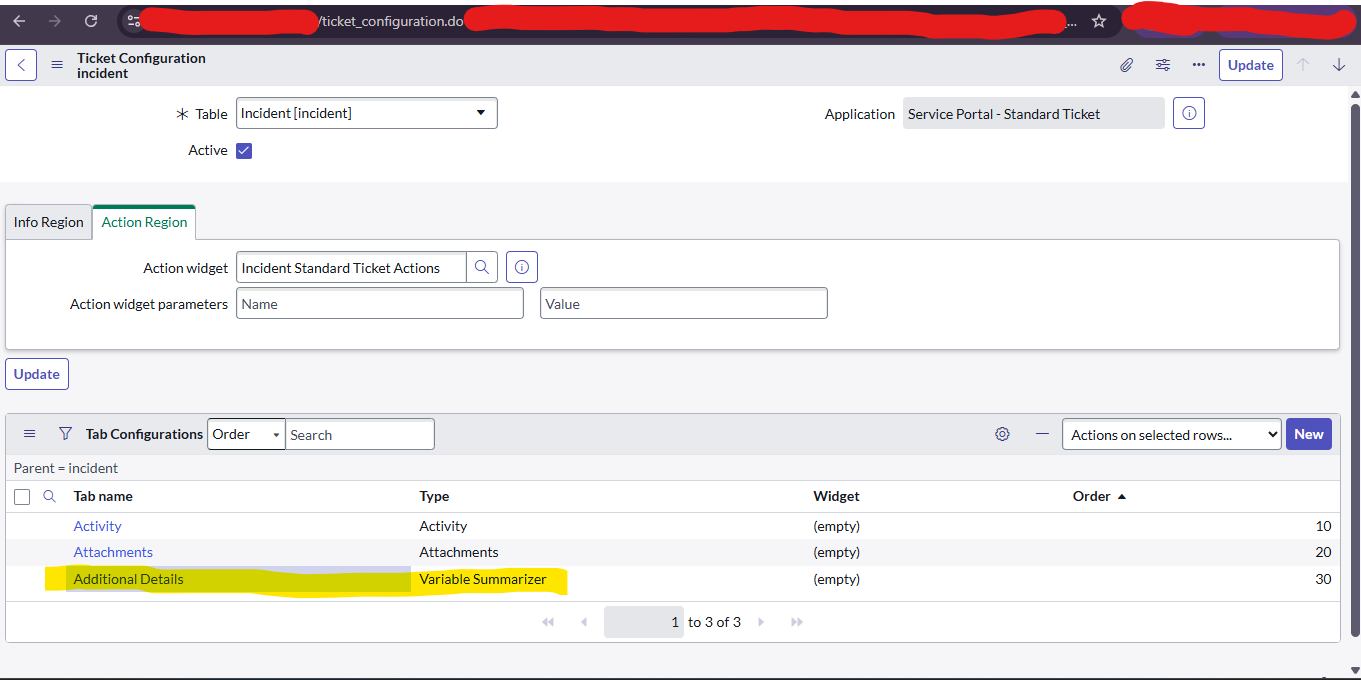 Solved: "Additional details s" tab in incident ticket not ...