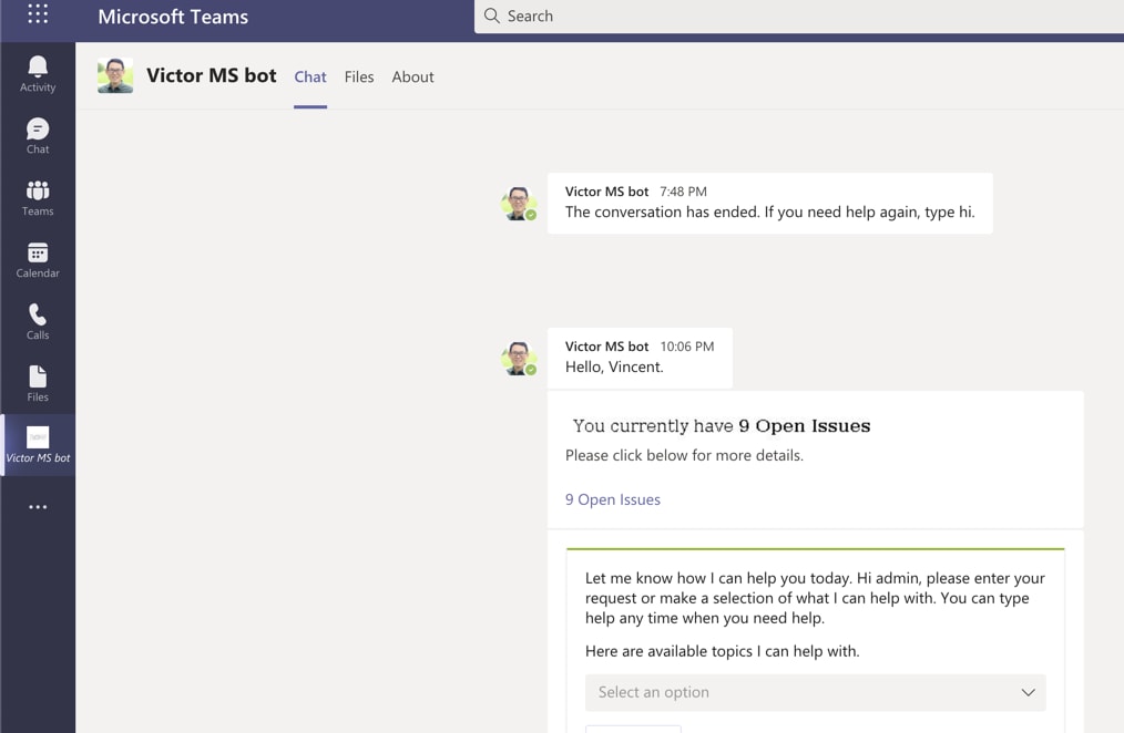 Conversational integration with Microsoft Teams - ... - ServiceNow ...