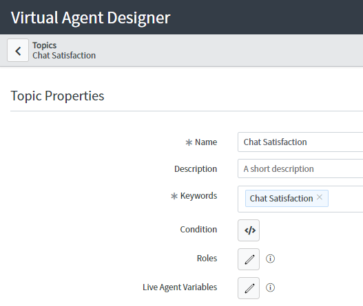 Hiding topics from the Virtual Agent Topic Picker - ServiceNow Community