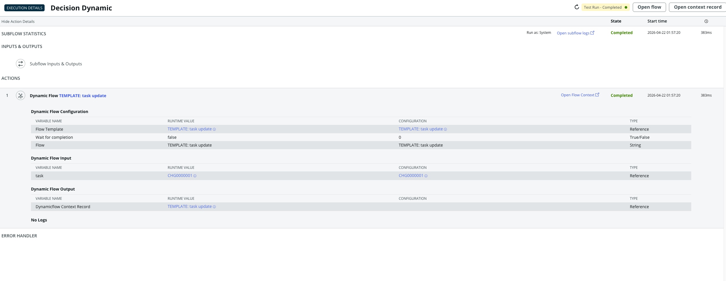 Servicenow Input Solved: Flow Designer - Dynamic Flow Reference Input gets ...