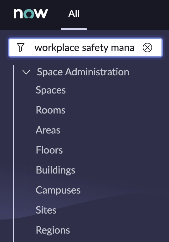 Space Administration Data Model - ServiceNow Community