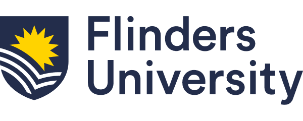 Flinders University logo marquee