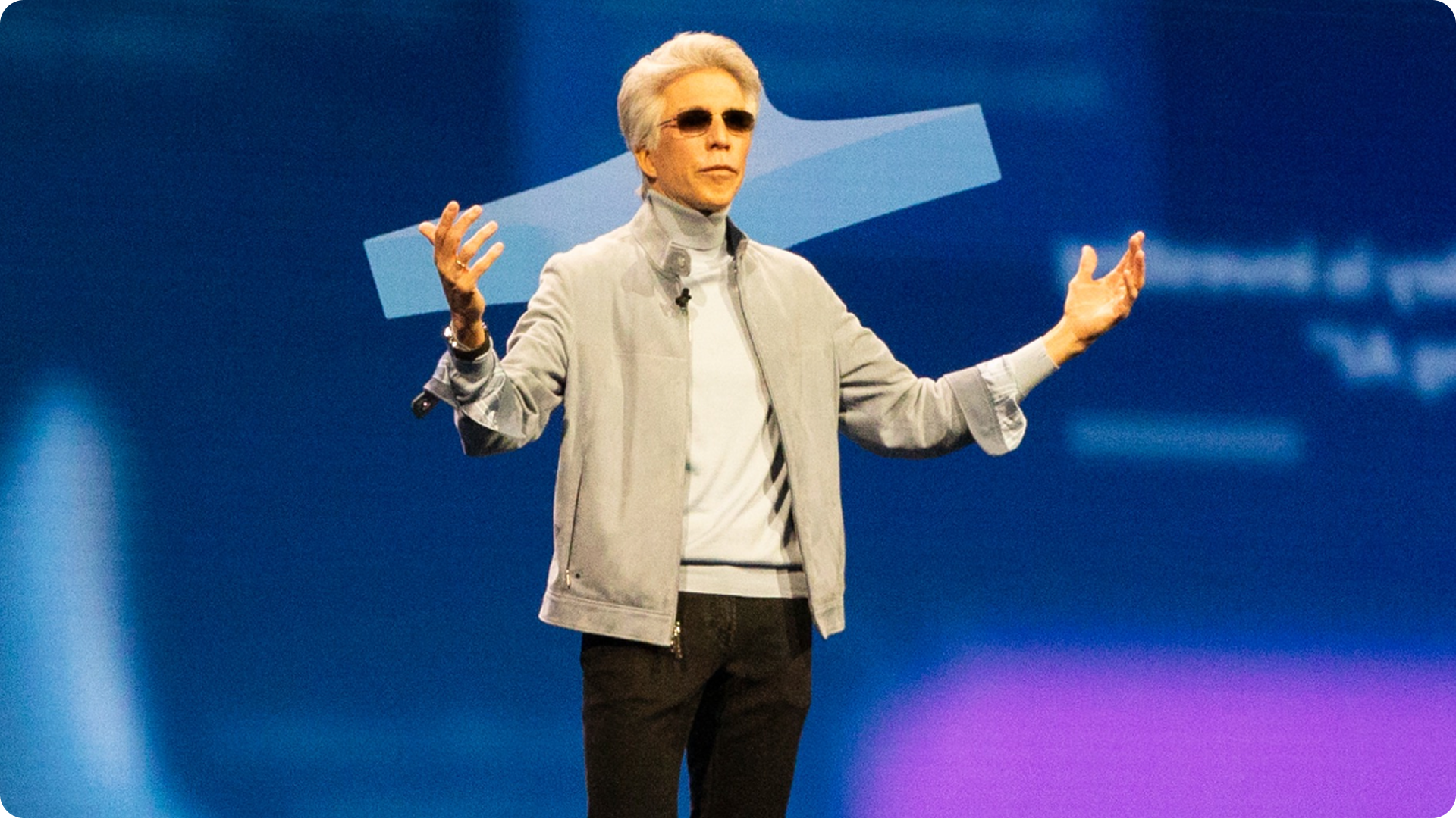 ServiceNow CEO Bill McDermott stands center stage at Knowledge 2026, revealing how AI can deliver next-level results for business and customers.