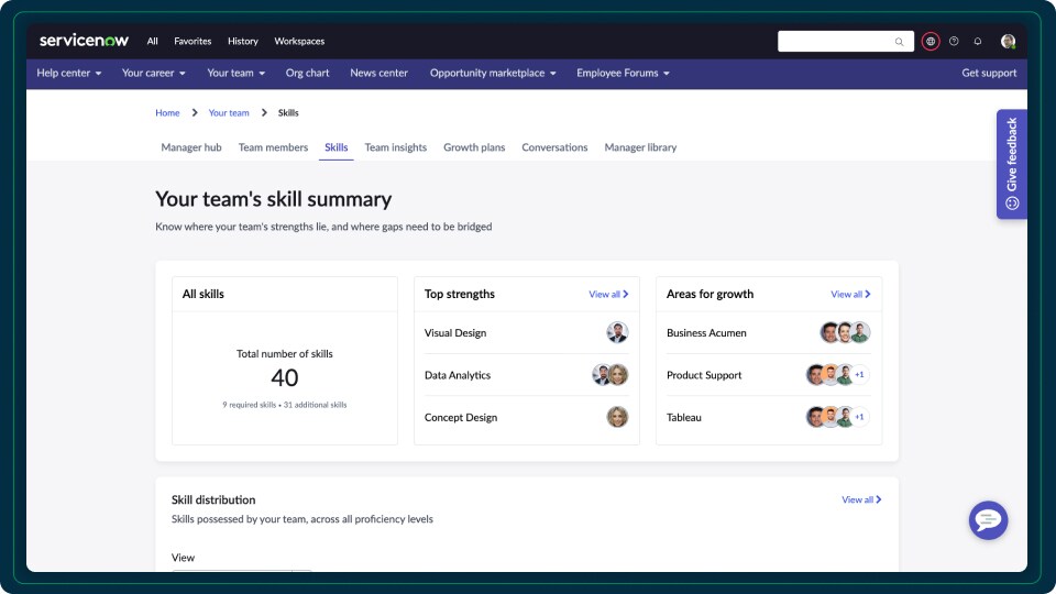 Employee Growth And Development Servicenow