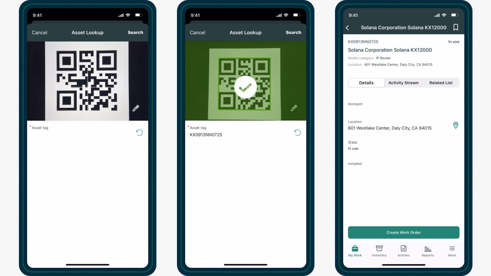 Mobile app for agents provides on-the-go resolution