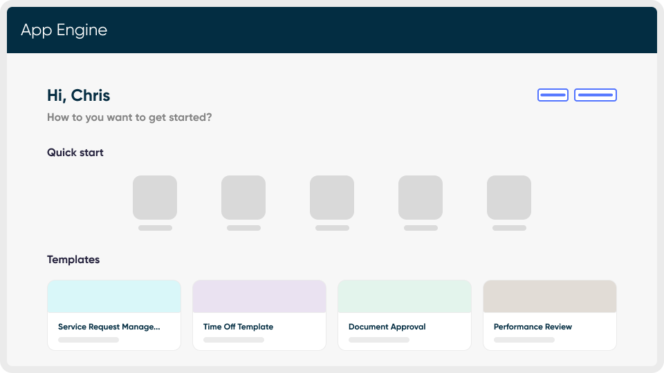 Screenshot of App Engine portal agent welcome screen.