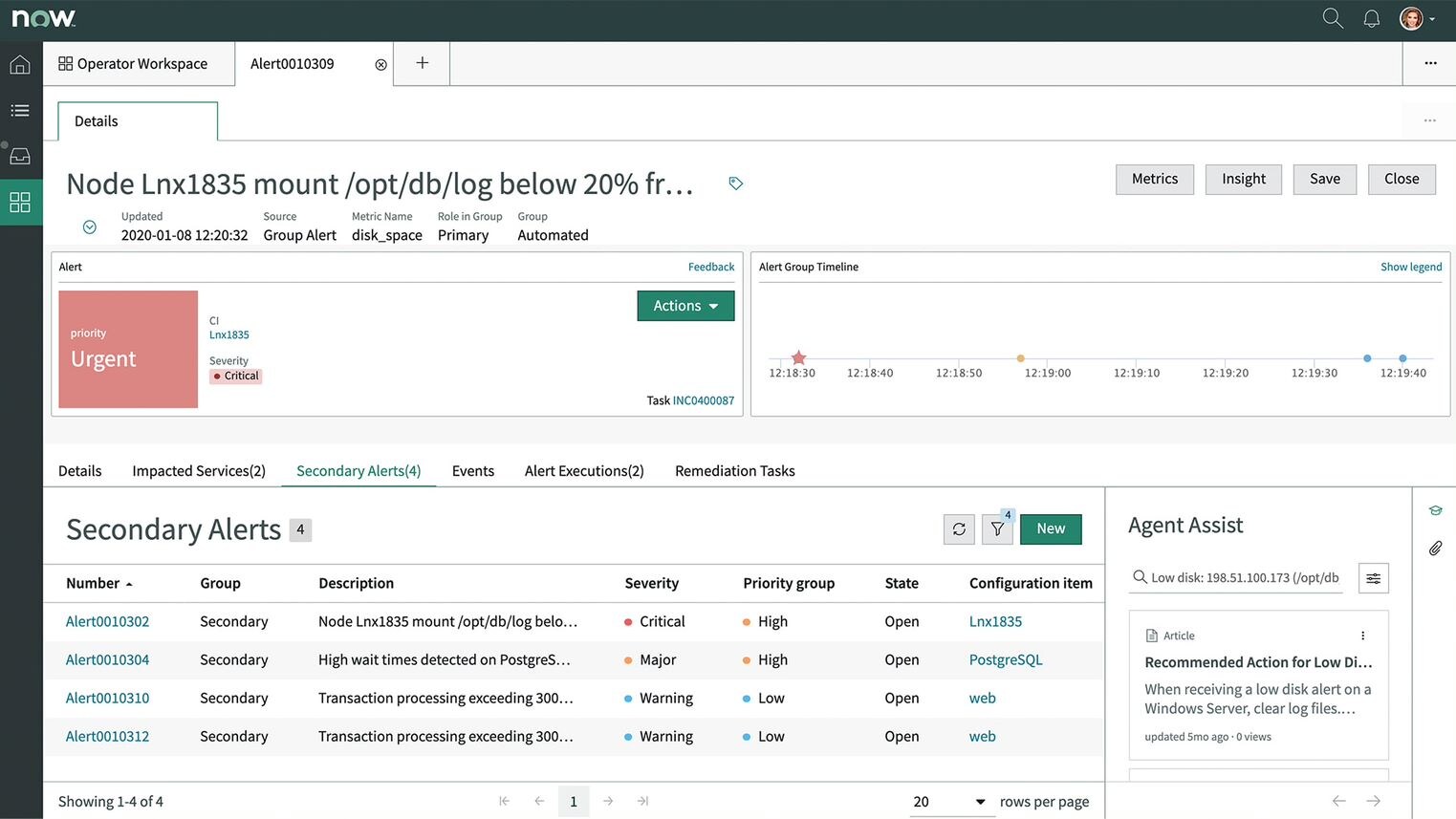 Event Management - ServiceNow
