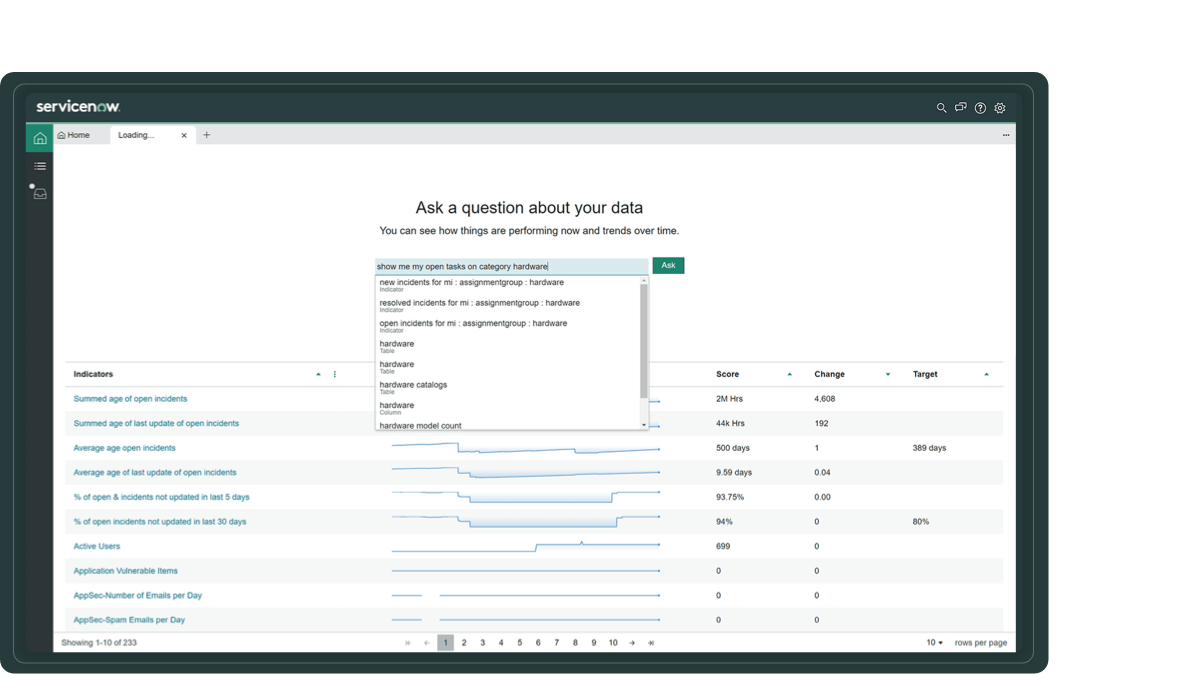 Reporting - Now Platform® Reporting - ServiceNow