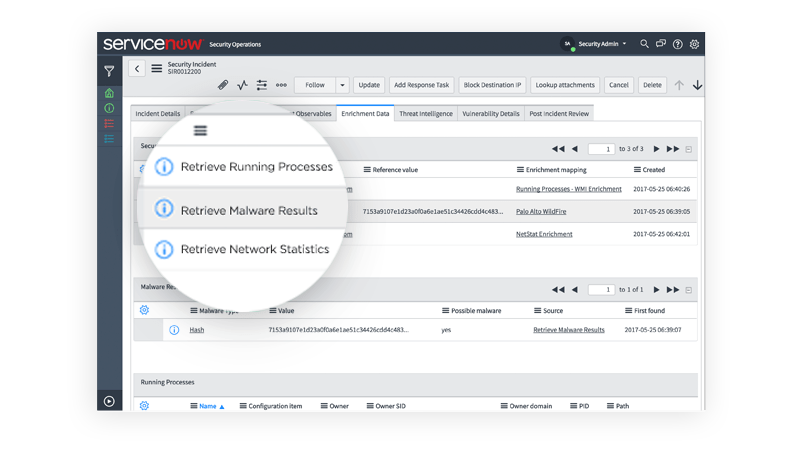 Security Operations | Enterprise Security Response | ServiceNow