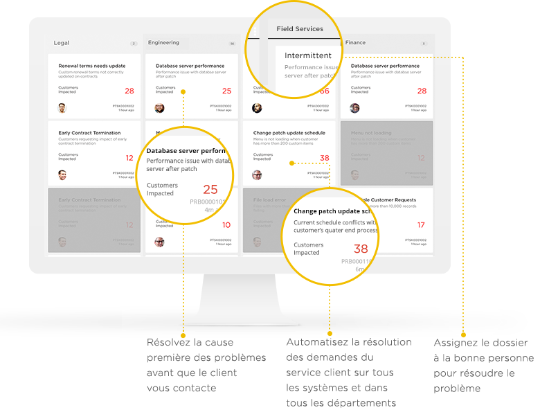 CSM dashboard, desktop