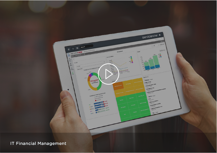 Financial Management IT Financial Management ServiceNow