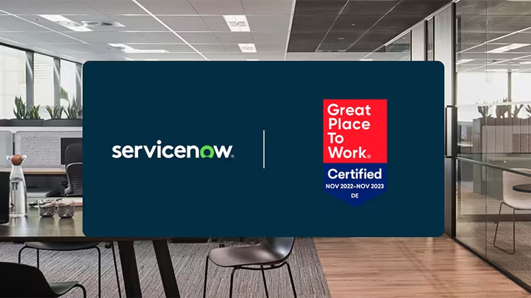 ServiceNow Deutschland bleibt weiterhin ein Great Place to Work