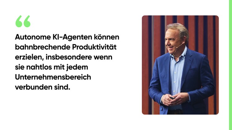Autonome KI-Agenten können bahnbrechende Produktivität erzielen, insbesondere wenn sie nahtlos mit jedem Unternehmensbereich verbunden sind.
