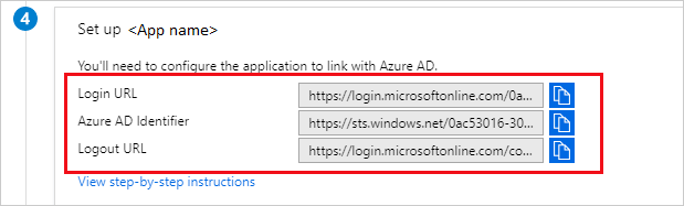 Richten Sie SAML ein.