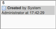 Vom Systemadministrator vorgenommene Änderungen