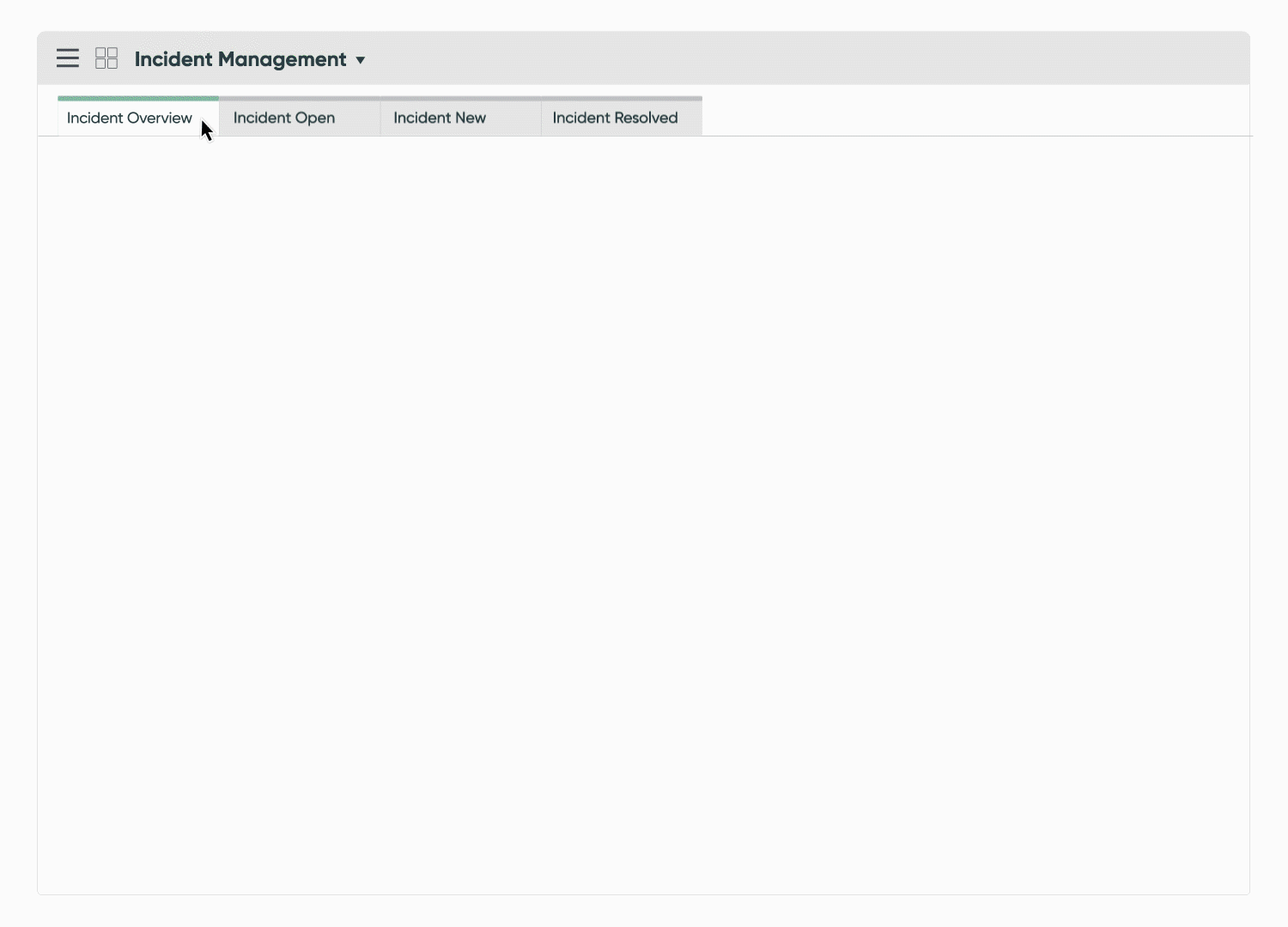 Gif animado levando você pelas guias do painel