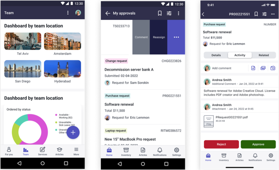 Thème unifié dans les interfaces mobiles et Web