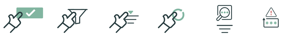 Exemples d’interactions côté client.