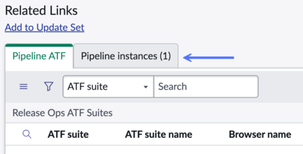 Vous pouvez configurer vos instances de pipeline en sélectionnant l’onglet Instances de pipeline sur l’enregistrement de pipeline.