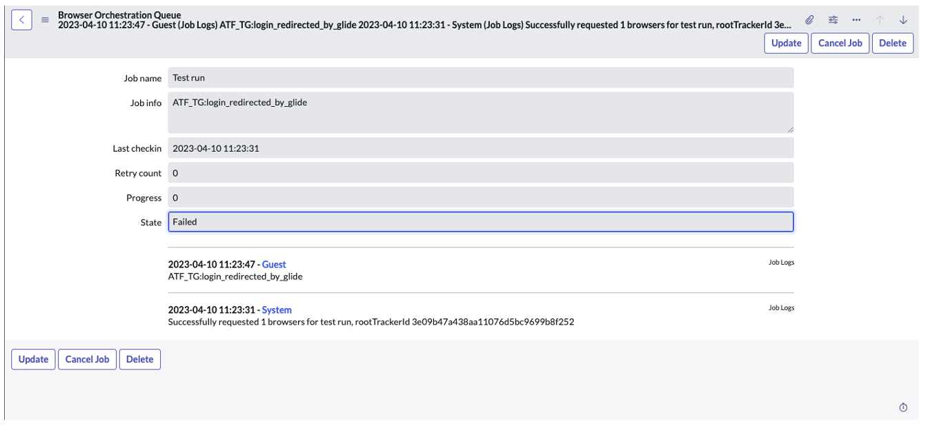 Image showing login redirected case
