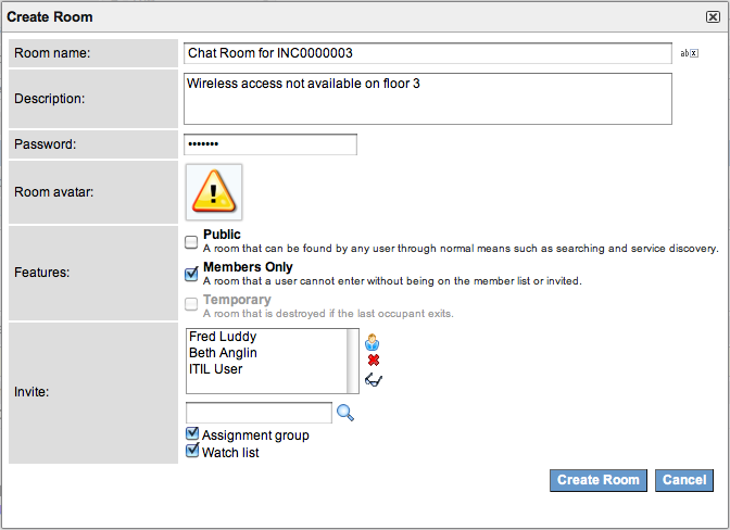 Chat task create