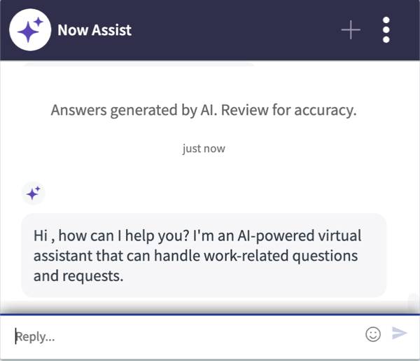 Open chat window with no skills activated triggers Knowledge Base.