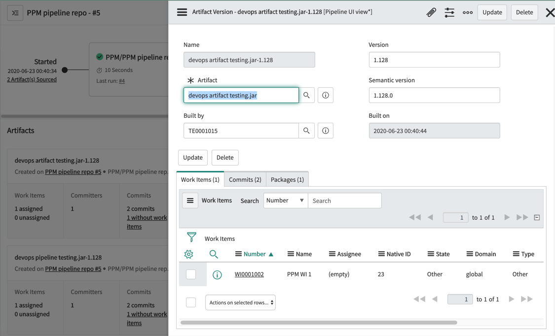 DevOpsPipelineUILink