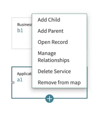 Option Supprimer le service dans le menu Actions supplémentaires.