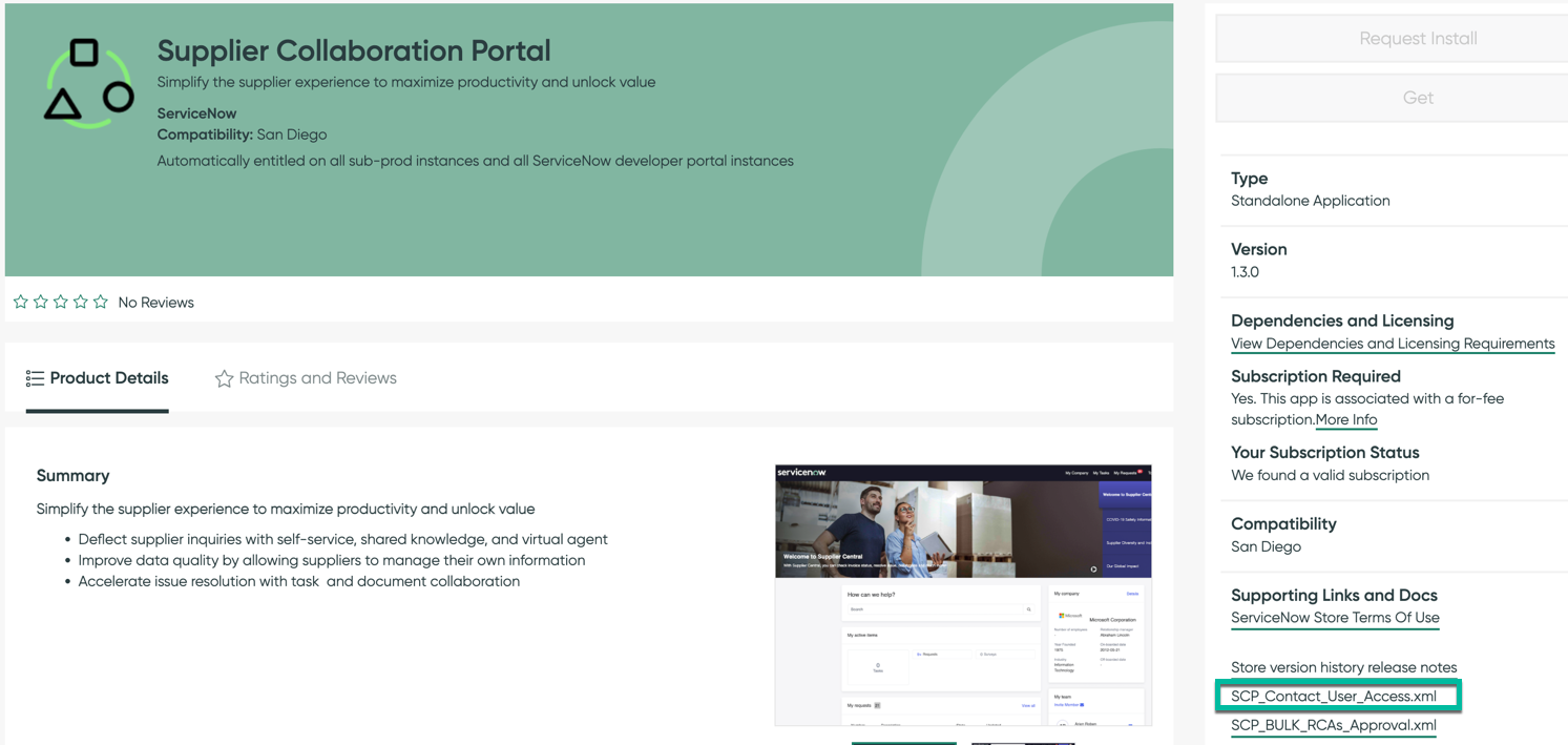 Location of the XML file fix script to enable access to the portal.
