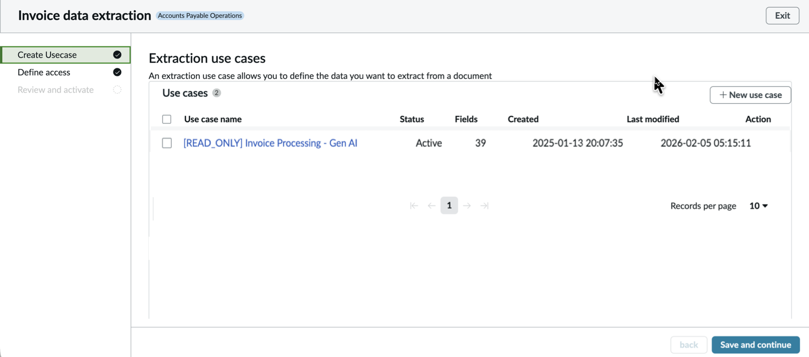 Invoice data extraction