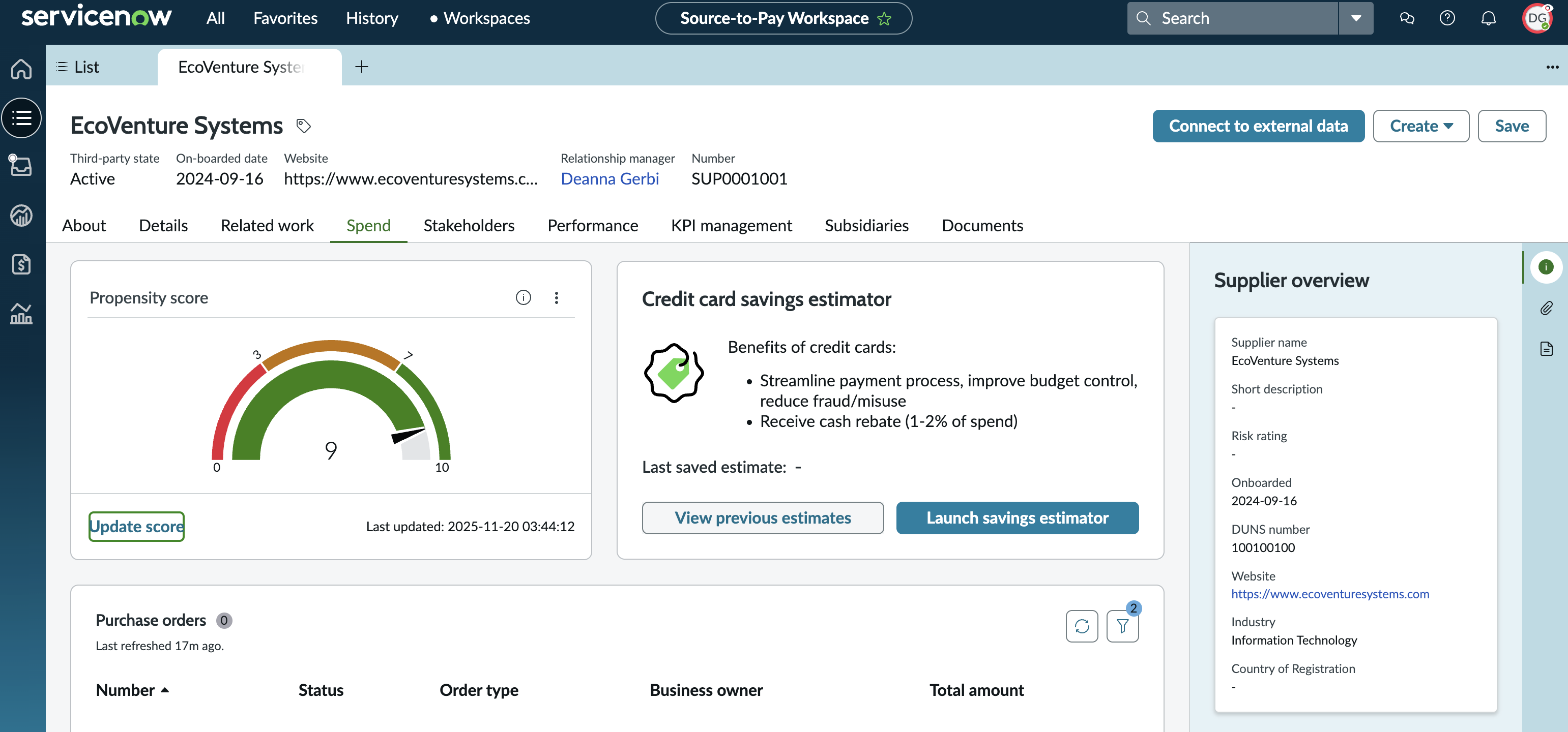 Launch savings estimator