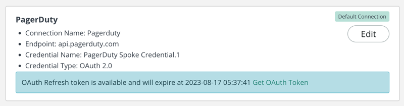 OAuth 토큰을 사용할 수 있습니다.