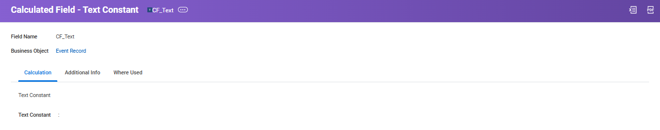 CF_Textという名前の計算されたフィールド。