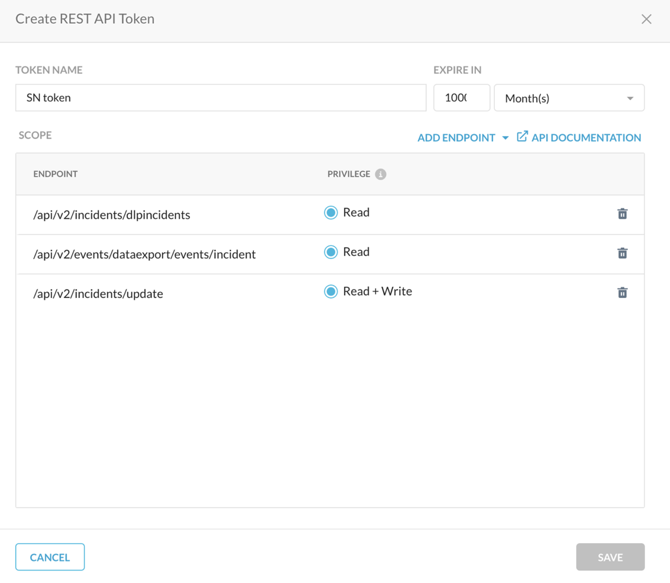REST-API-Token