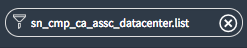Obtendo a lista de datacenters associados
