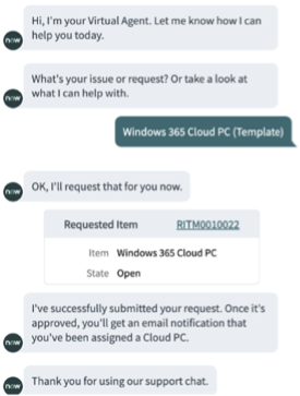 Windows 365 Cloud PC-Thema.