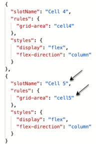 CSS コードを貼り付けます。