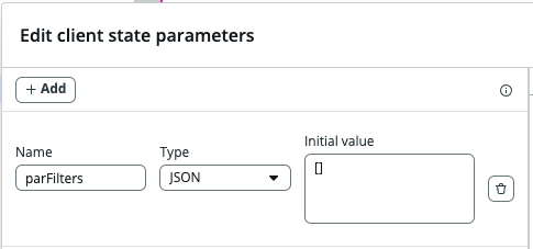 UIB 페이지에 parFilters 클라이언트 상태 매개변수 추가.