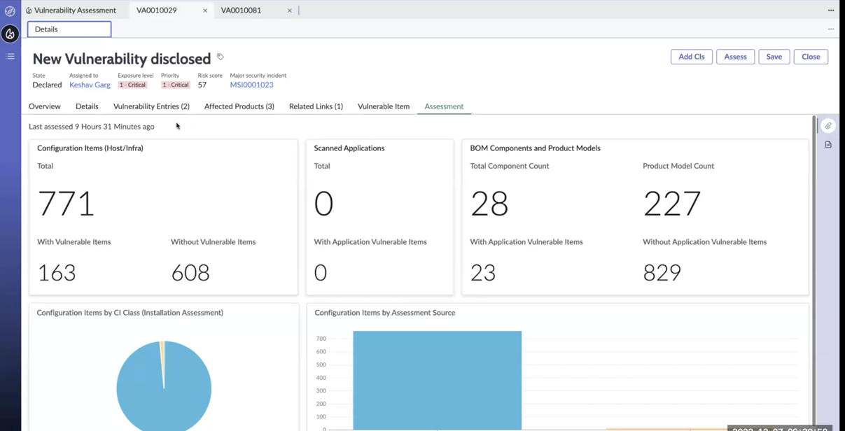 Onglet Évaluation