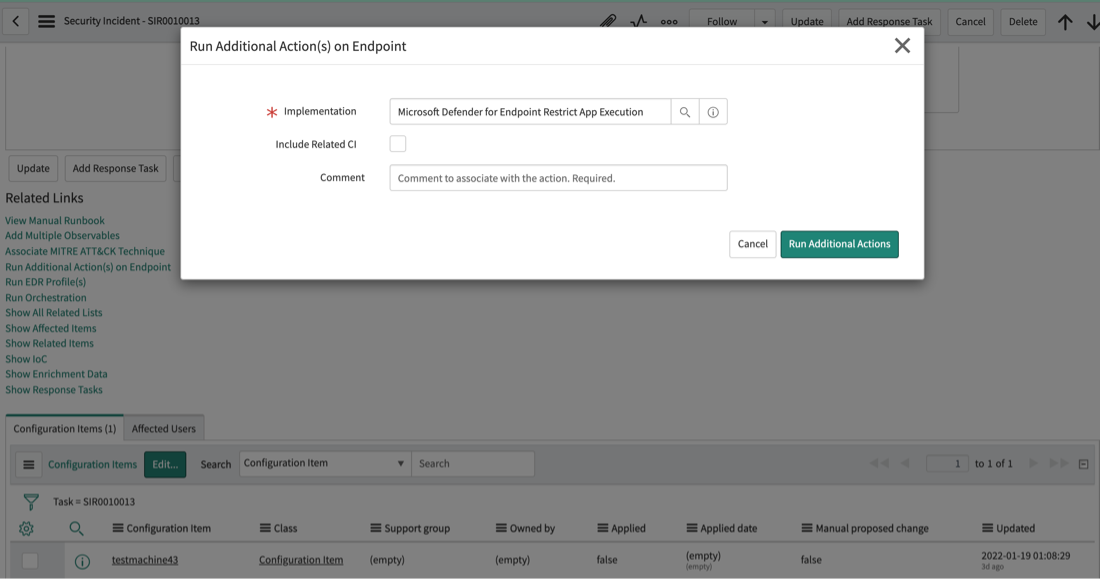 Restreindre l’implémentation de l’aptitude de l’application