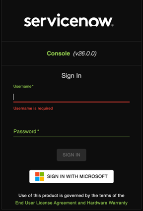 Sign in with Microsoft