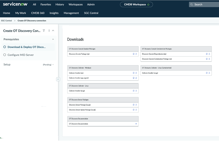 OT Discovery Downloads