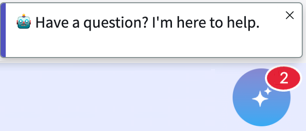 A pop-up rectangle box appears near the Now Assist in Virtual Agent enhanced chat button.