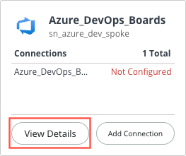 Azure DevOps Board スポークの接続