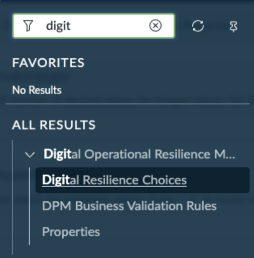 DPM business validation rules.